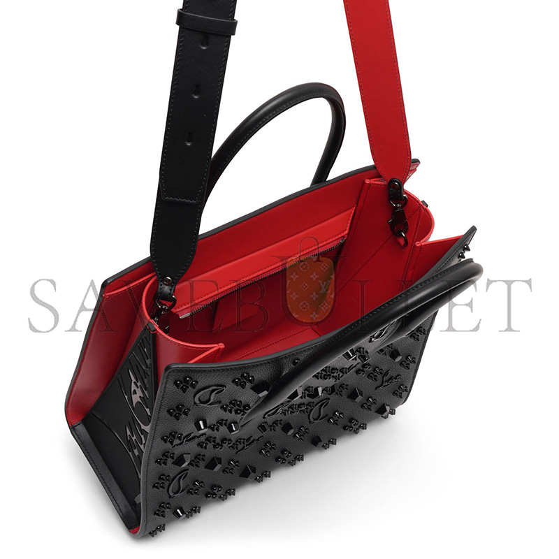 CHRISTIAN LOUBOUTIN PALOMA S MEDIUM LOUBINTHESKY BLACK BAG 3195275B253 (30*26*14cm)